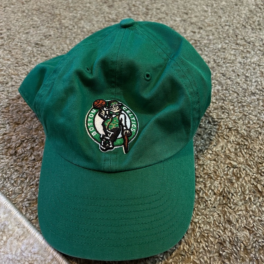 NBA Boston Celtics Green Logo Dad Hat